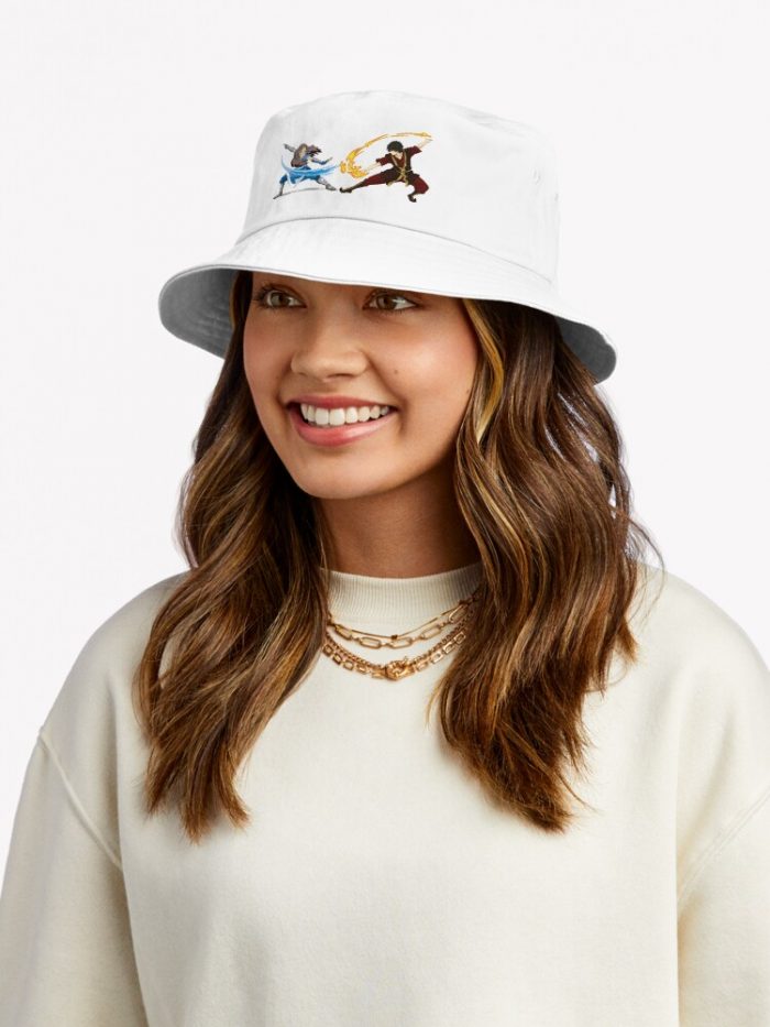 Zutara Zuko And Katara Bucket Hat Official Avatar The Last Airbender Merch