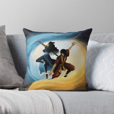 Zutara Week 2016 Throw Pillow Official Avatar The Last Airbender Merch