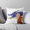 Aang Dragon Dance Throw Pillow Official Avatar The Last Airbender Merch