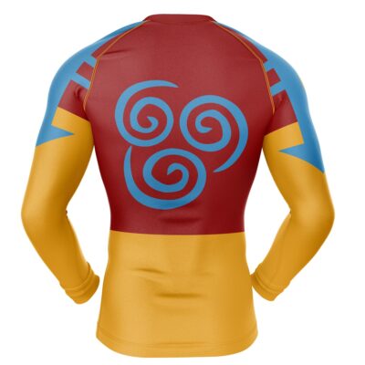 Airbender Compression Shirt Rash Guard back - Avatar The Last Airbender Store