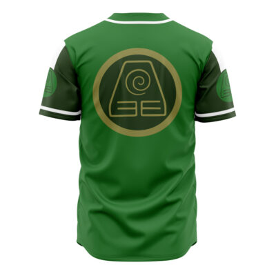 Earthbenders Avatar AOP Baseball Jersey AOP Baseball Jersey BACK Mockup - Avatar The Last Airbender Store