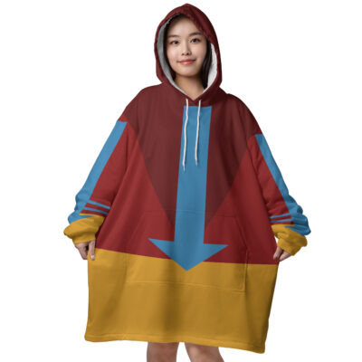 Mockup Blanket Hoodie front 7 - Avatar The Last Airbender Store