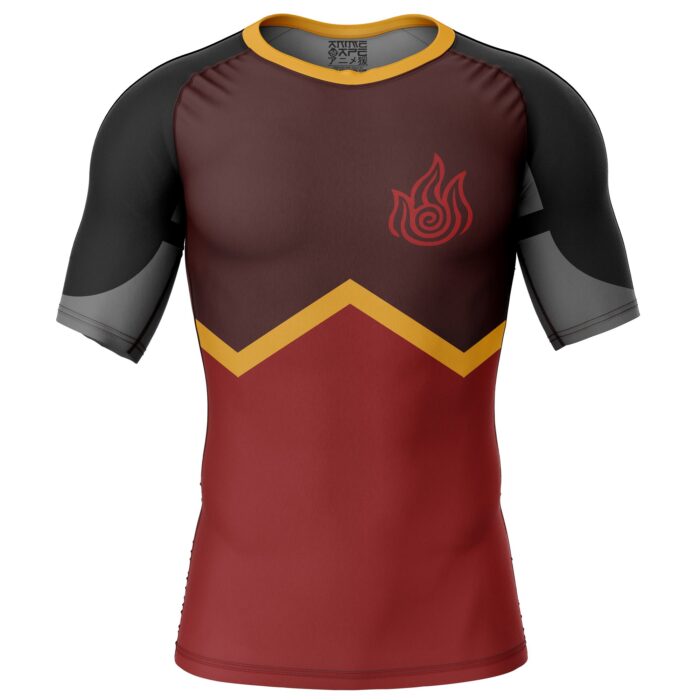 Short Sleeve Rash Guard front 58 - Avatar The Last Airbender Store