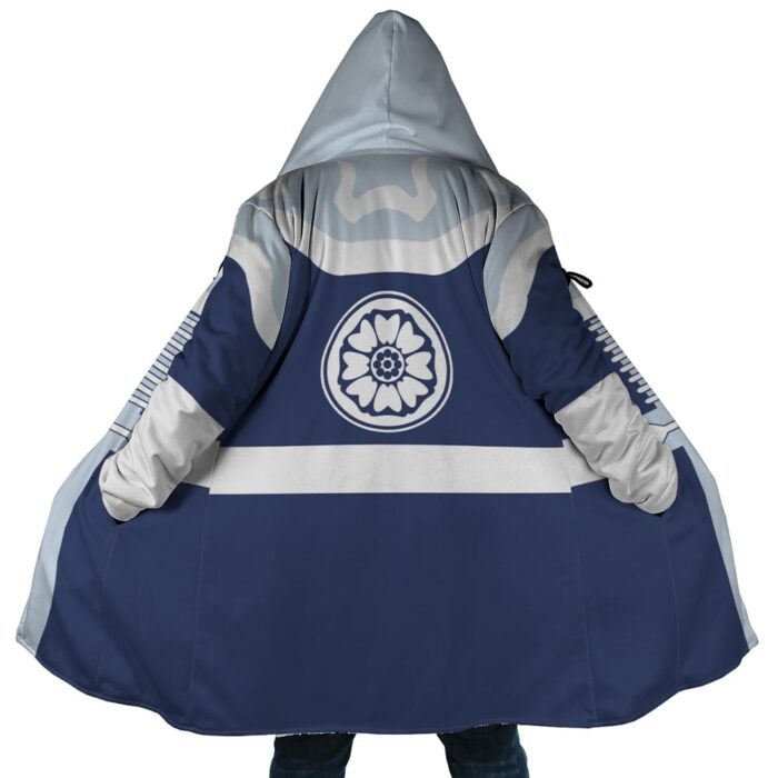 White Lotus Avatar AOP Hooded Cloak Coat MAIN Mockup - Avatar The Last Airbender Store