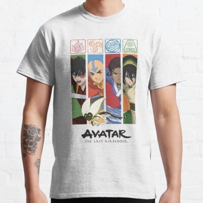 ssrcoclassic teemensfafafaca443f4786front altsquare product1000x1000.u1 1 - Avatar The Last Airbender Store